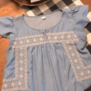 Super Cute Chambray Dress